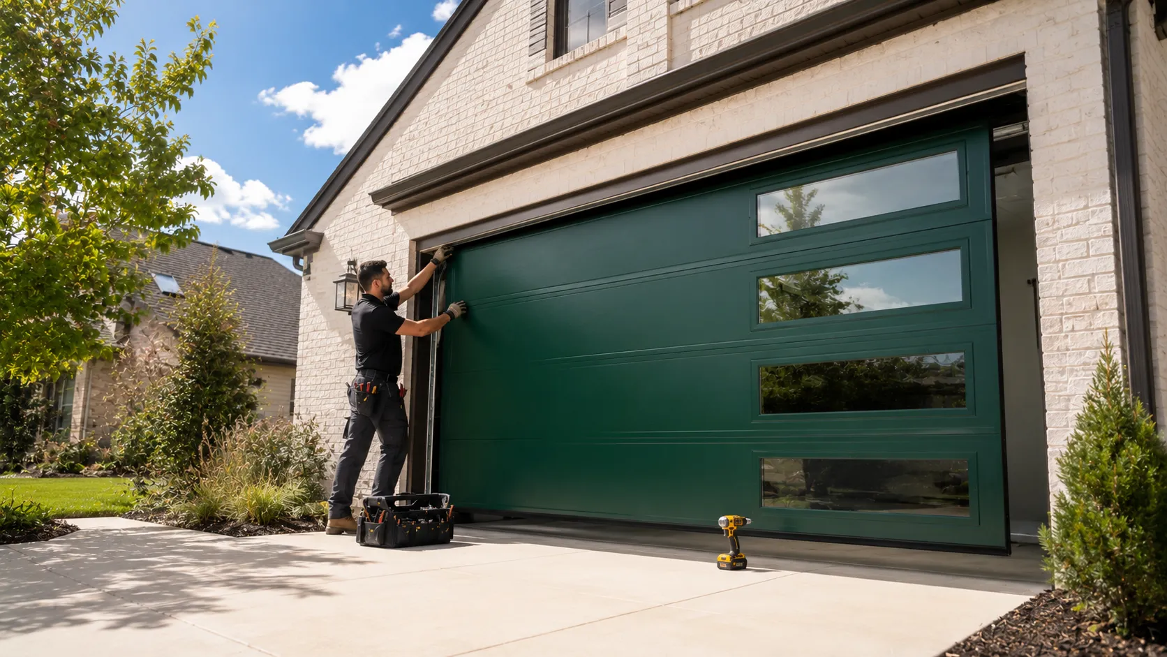 Tell us what’s wrong - Newark garage door service
