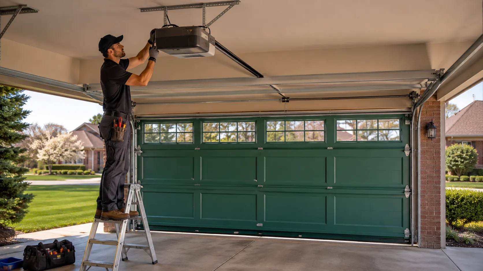 Tell us what’s wrong - Newark garage door service