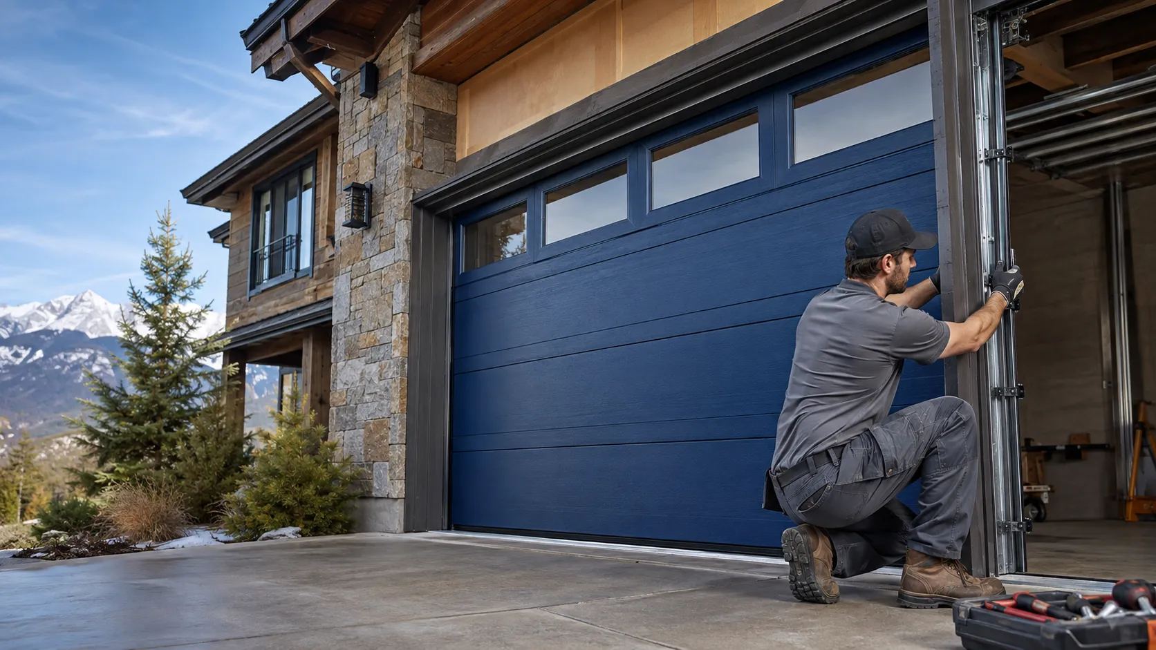 Tell us what’s wrong - Newark garage door service