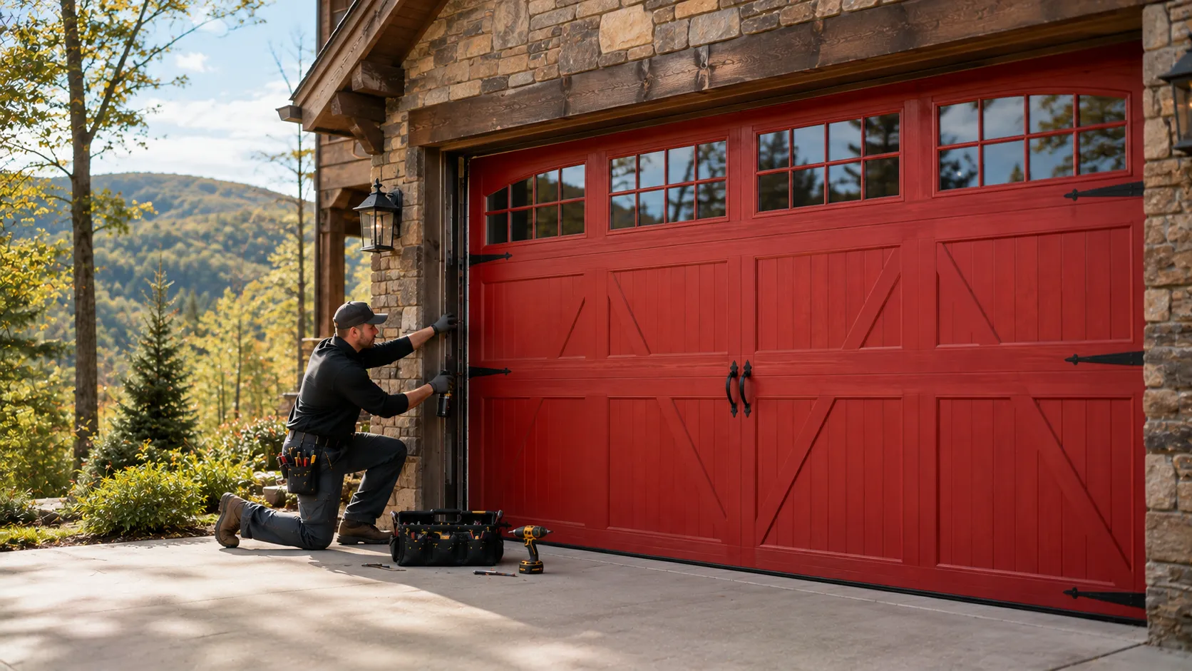 Tell us what’s wrong - Newark garage door service