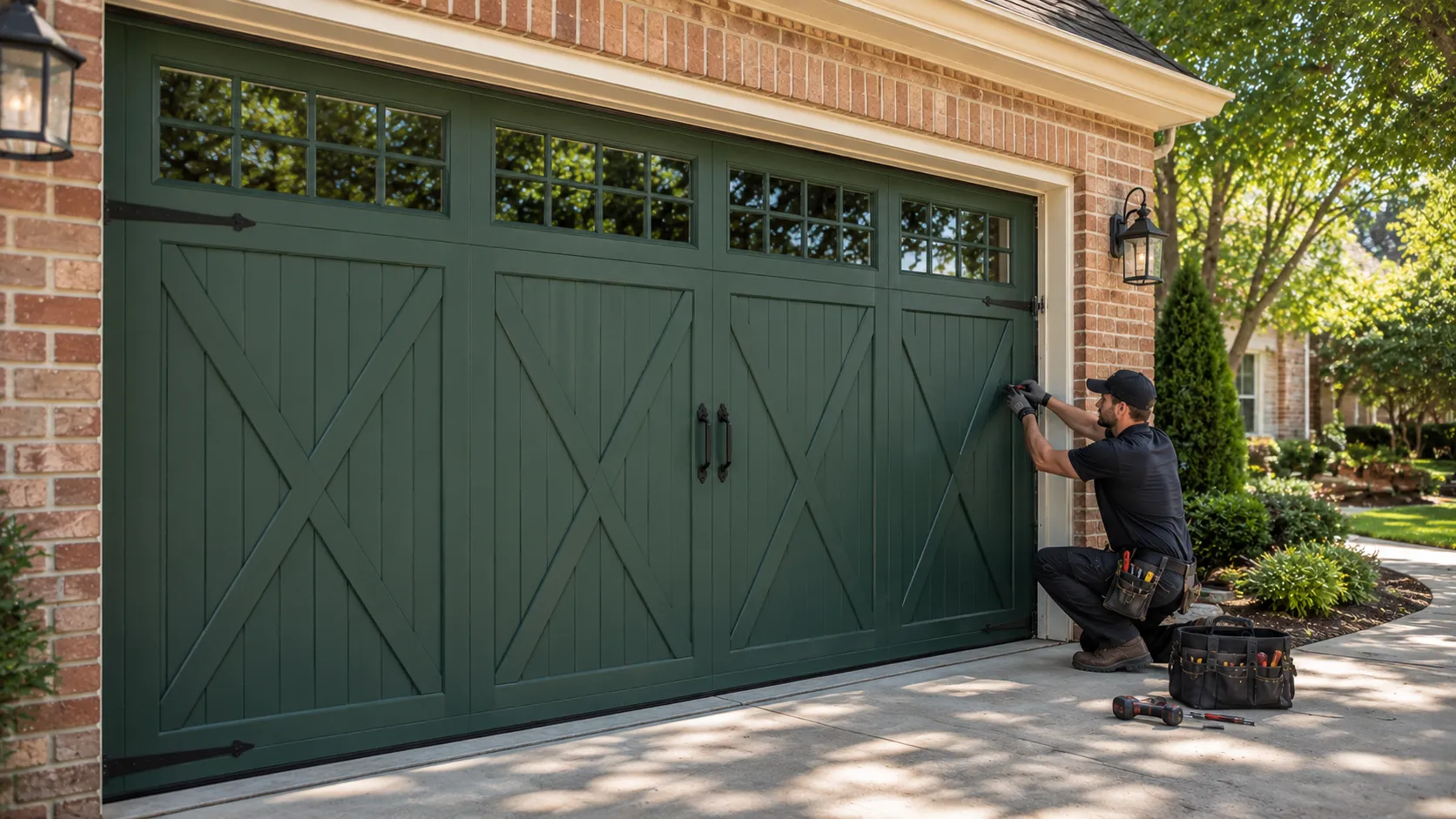 Tell us what’s wrong - Newark garage door service
