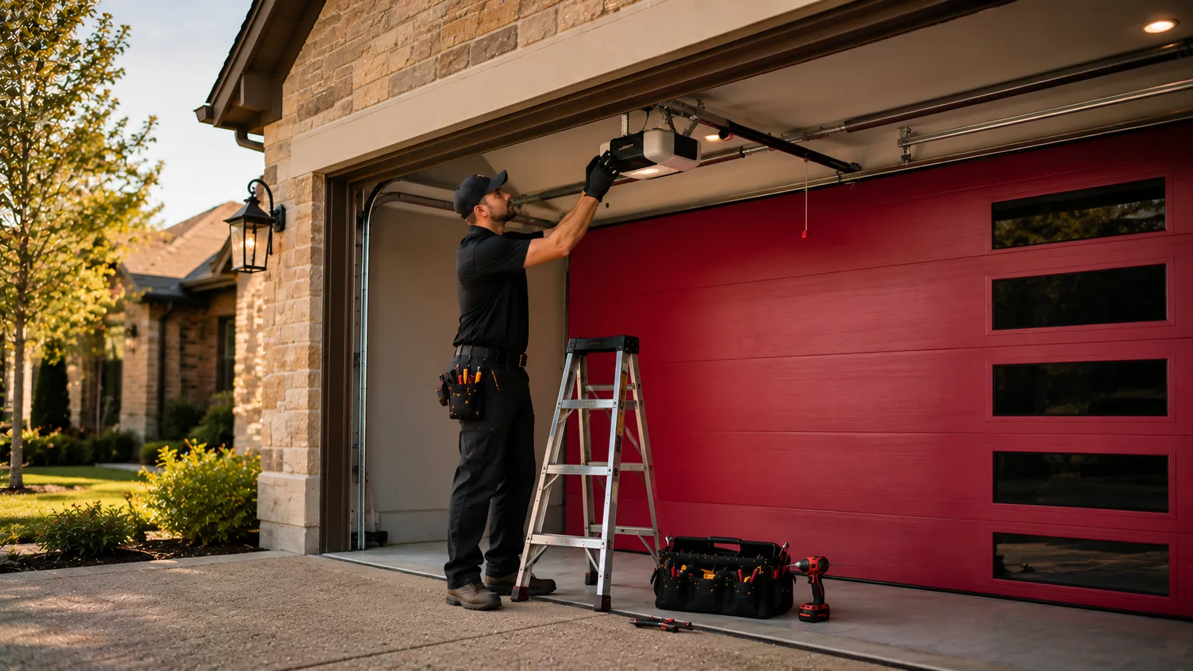 Tell us what’s wrong - Newark garage door service