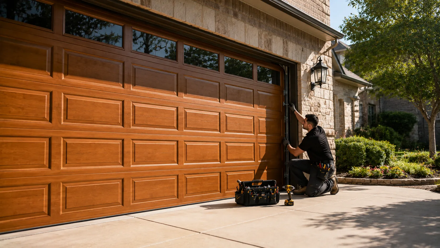 Tell us what’s wrong - Newark garage door service