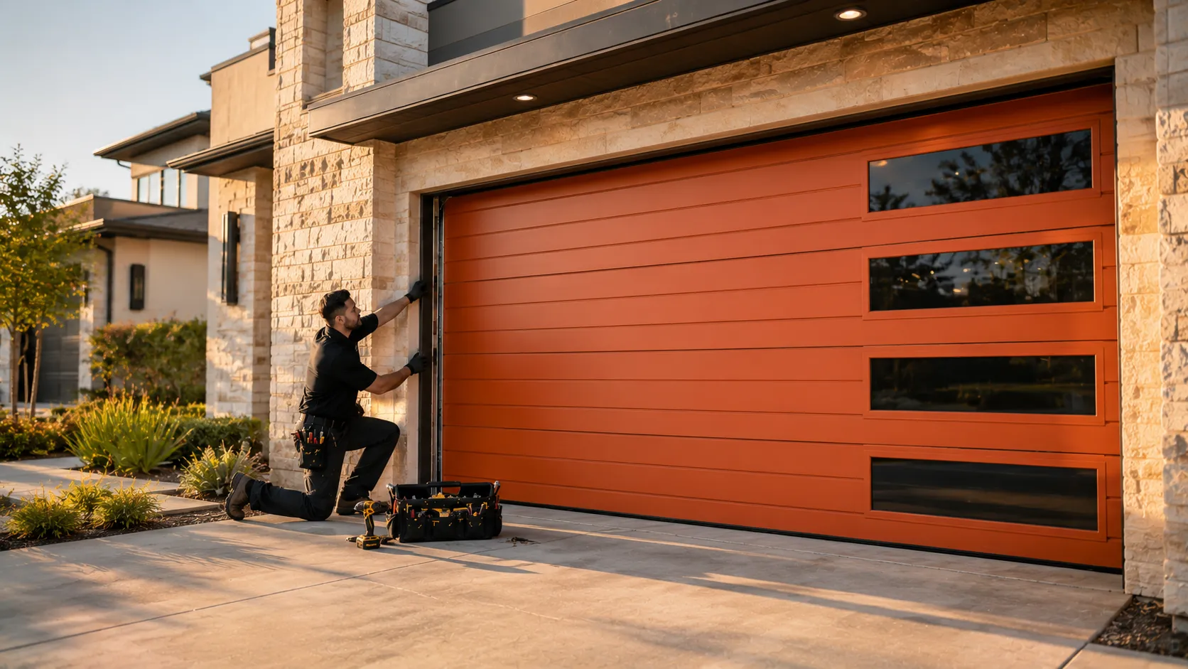Tell us what’s wrong - Newark garage door service