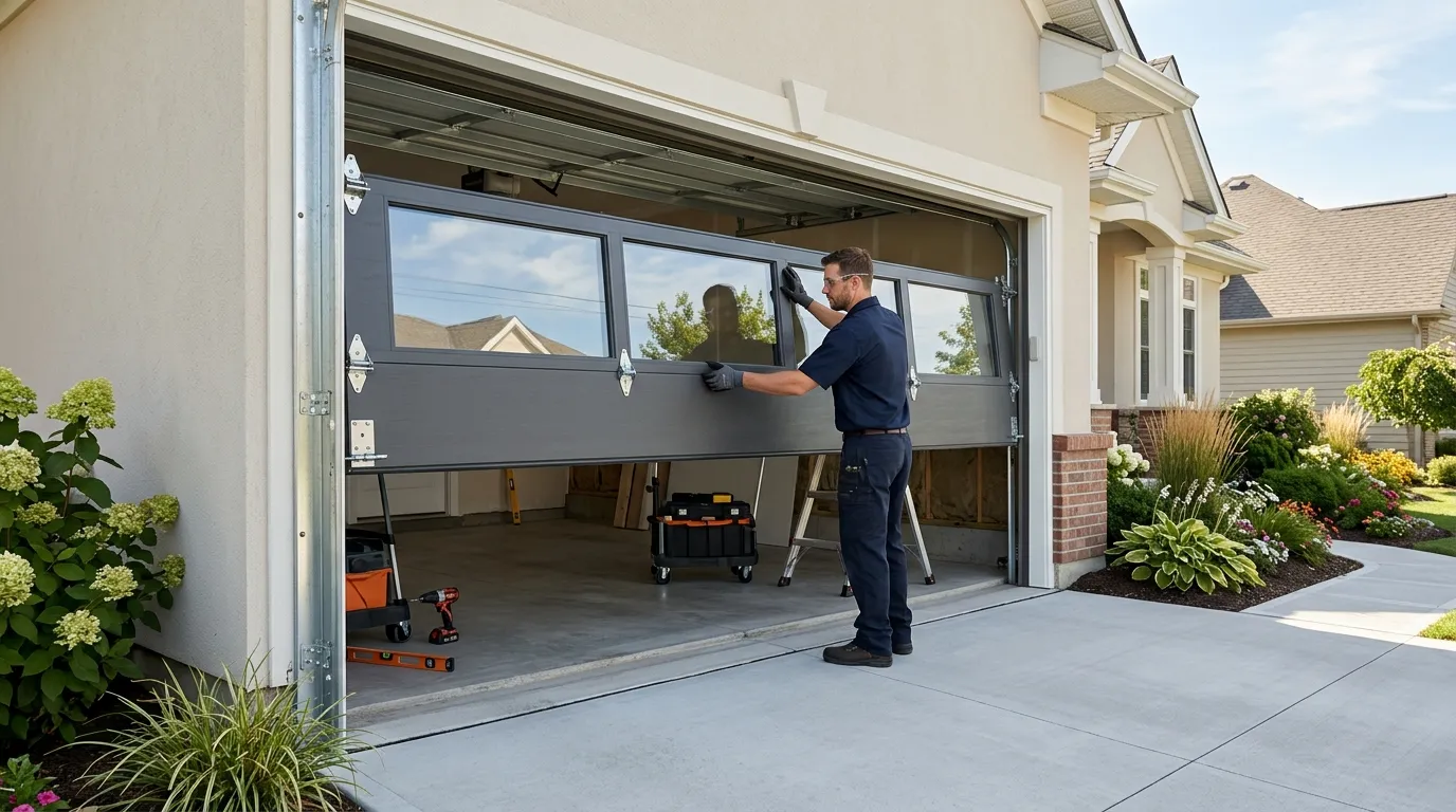 Is Your Older Newark Garage Door Worth Fixing, or Done