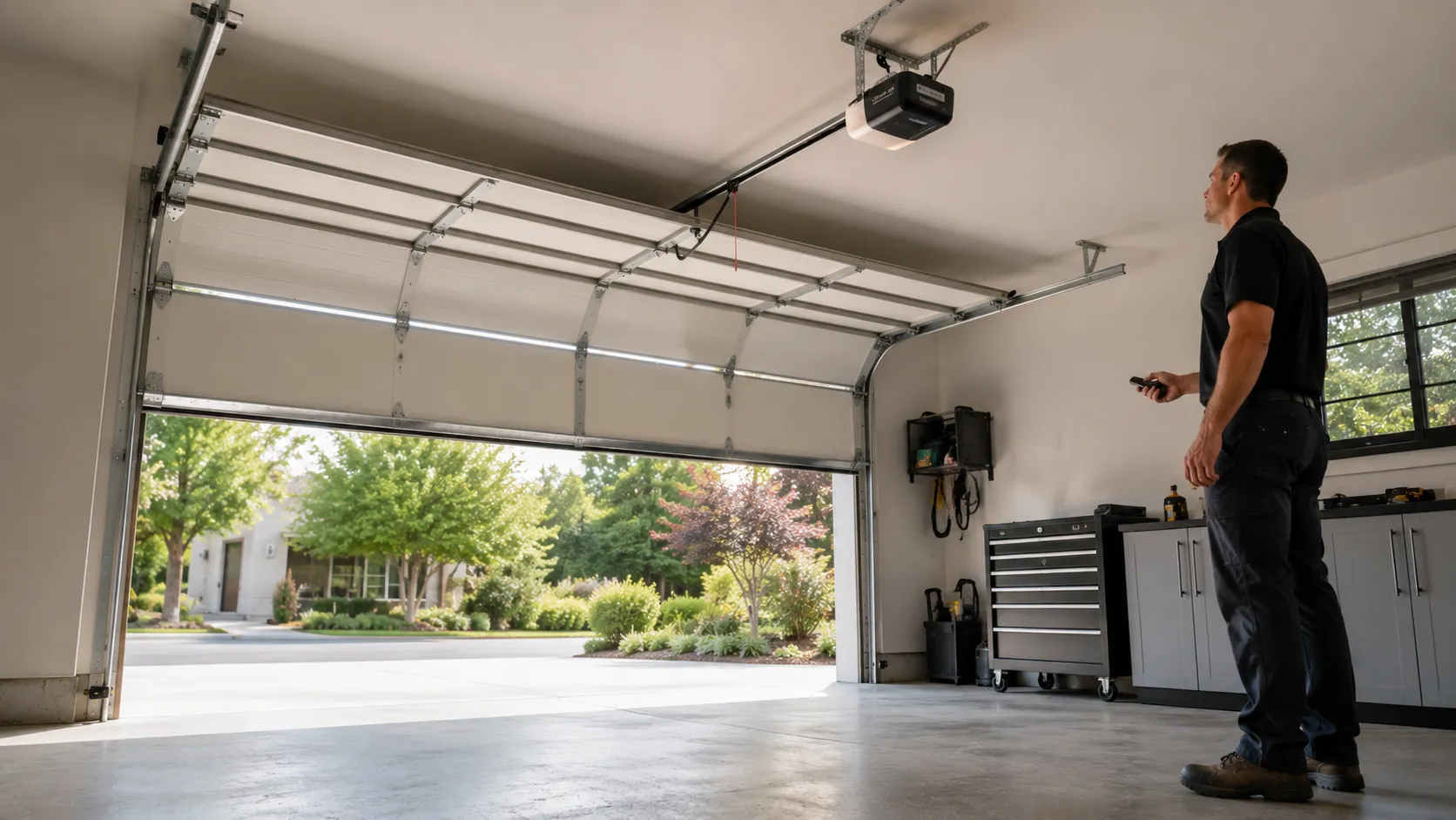 Clear, up-front plan - Newark garage door service