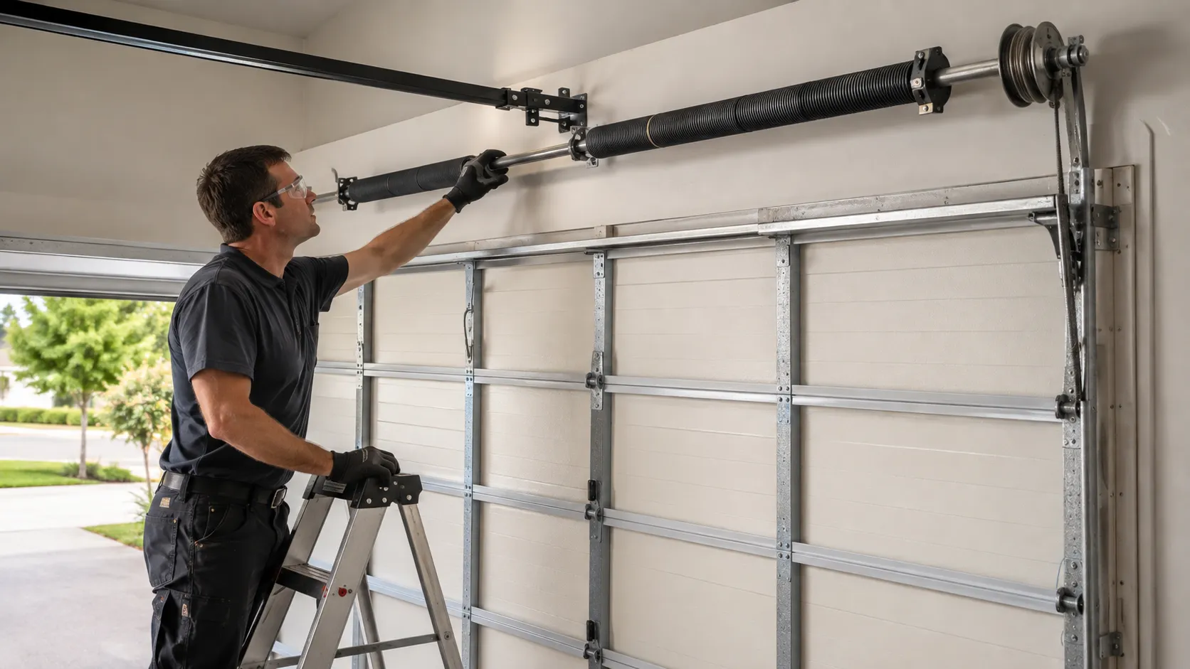 Clear, up-front plan - Newark garage door service