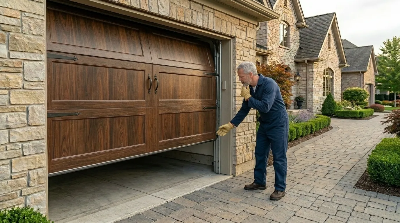 Clear, up-front plan - Newark garage door service
