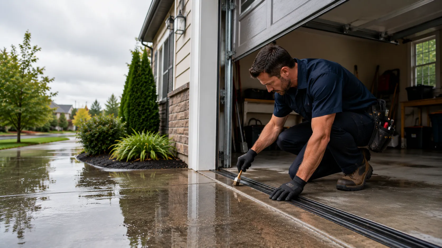 Clear, up-front plan - Newark garage door service