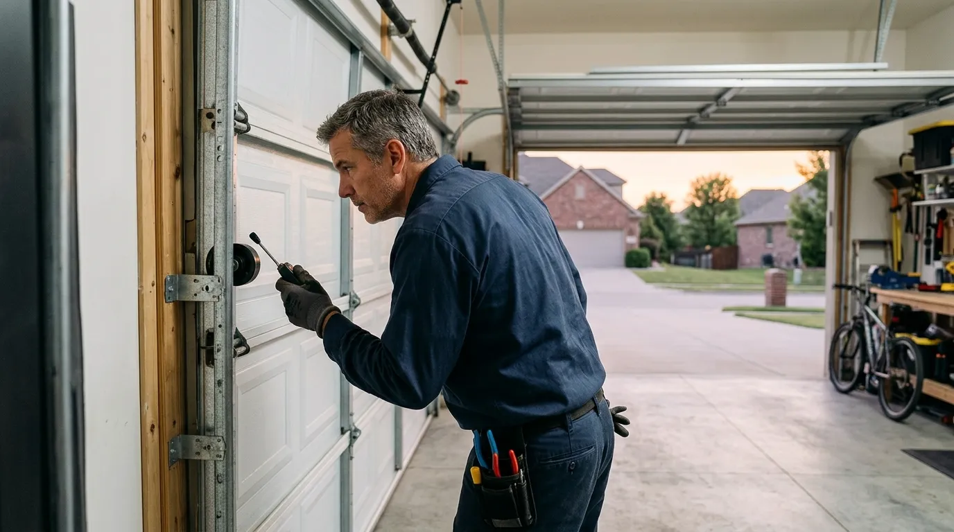 Repaired & tested - Newark garage door service