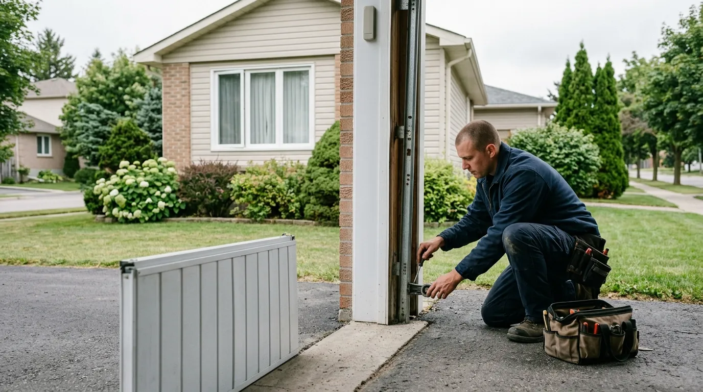 Repaired & tested - Newark garage door service