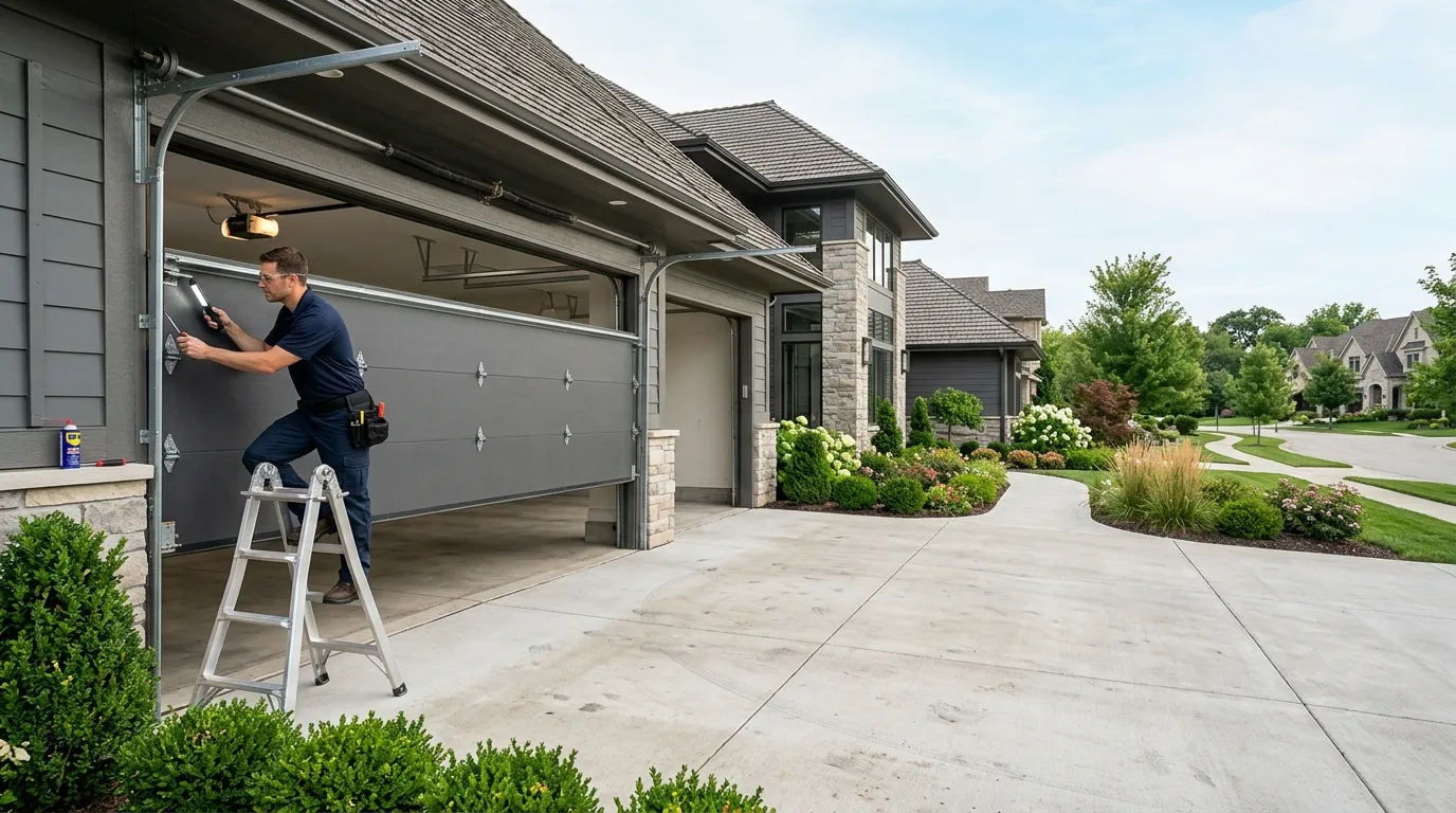 Repaired & tested - Newark garage door service