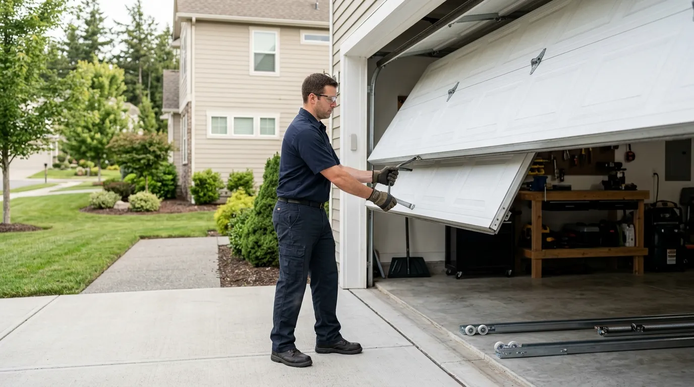 Clear, up-front plan - Newark garage door service