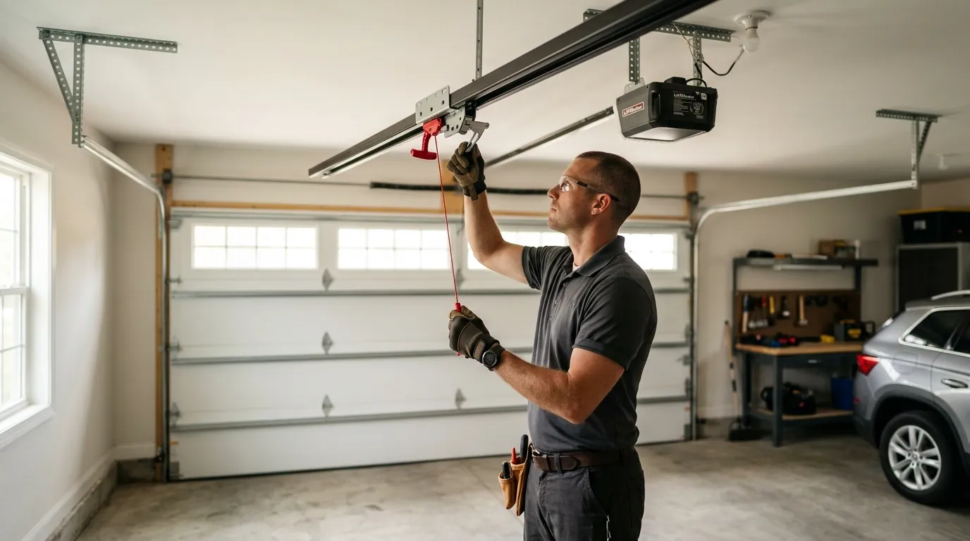 Repaired & tested - Newark garage door service
