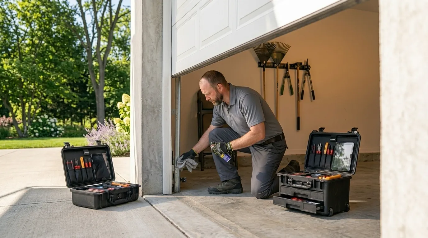 Clear, up-front plan - Newark garage door service