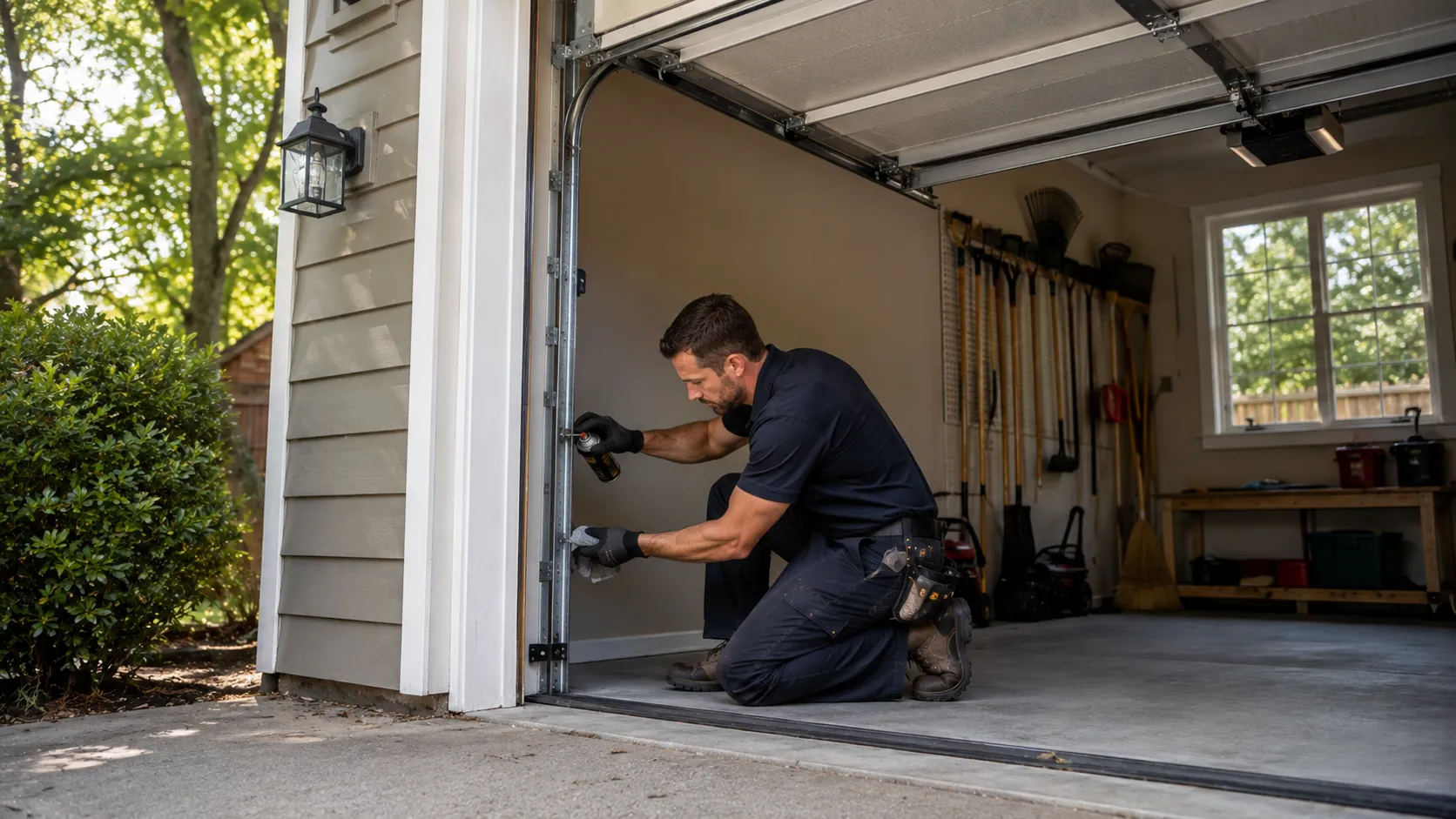 Clear, up-front plan - Newark garage door service