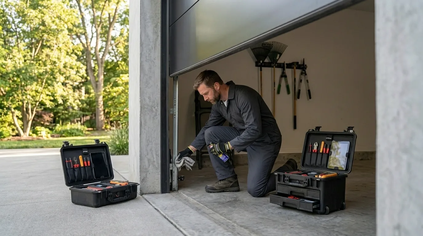 Clear, up-front plan - Newark garage door service