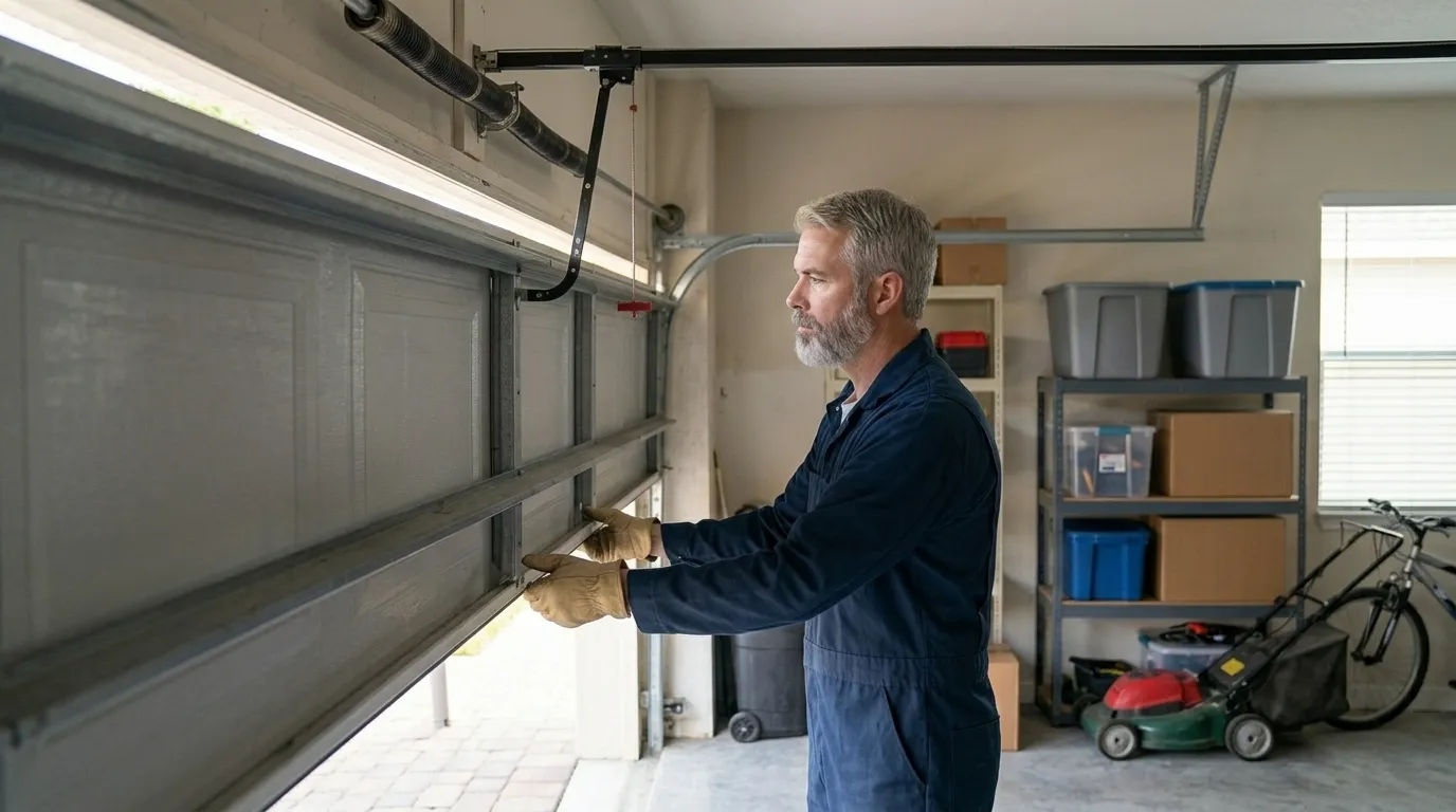 Repaired & tested - Newark garage door service