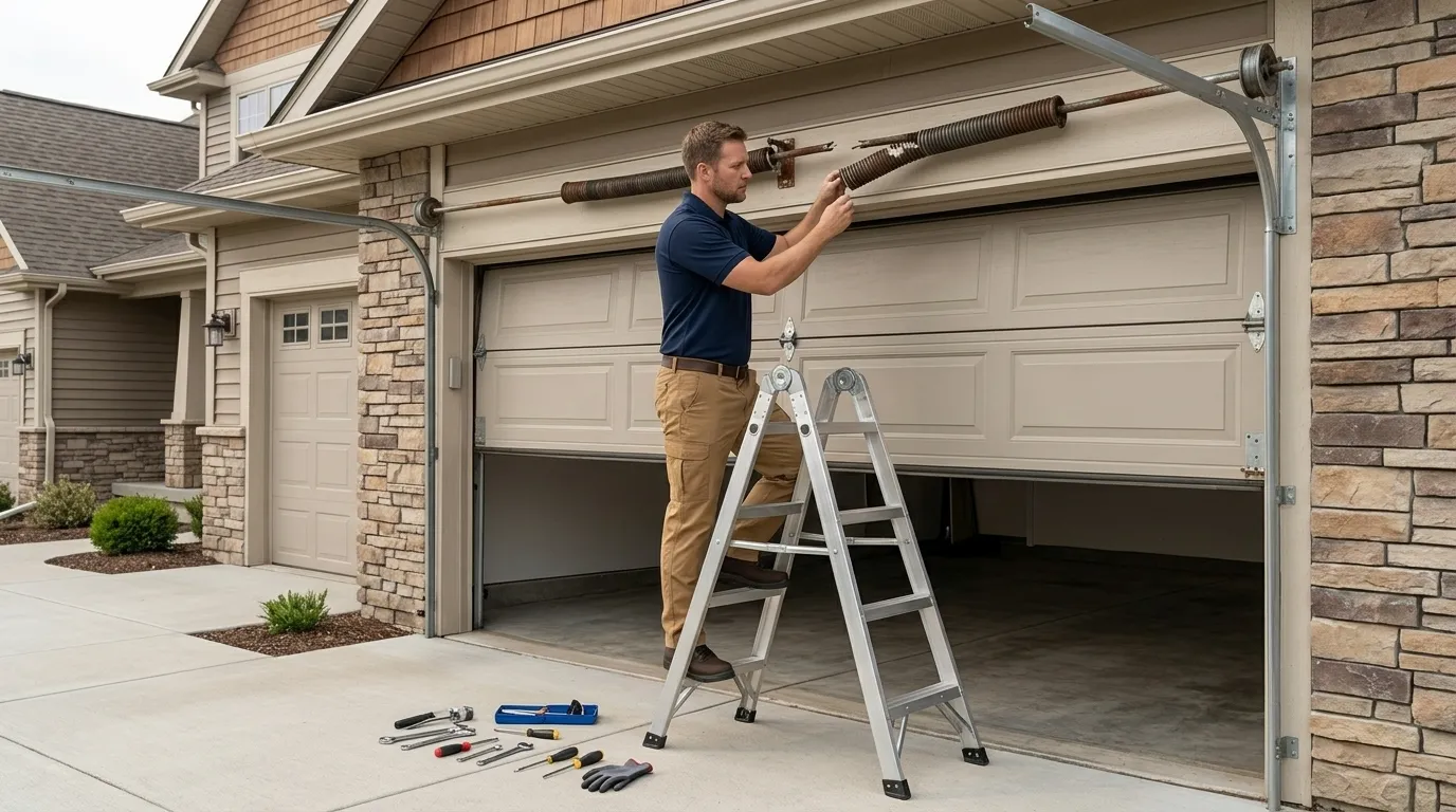 Repaired & tested - Newark garage door service