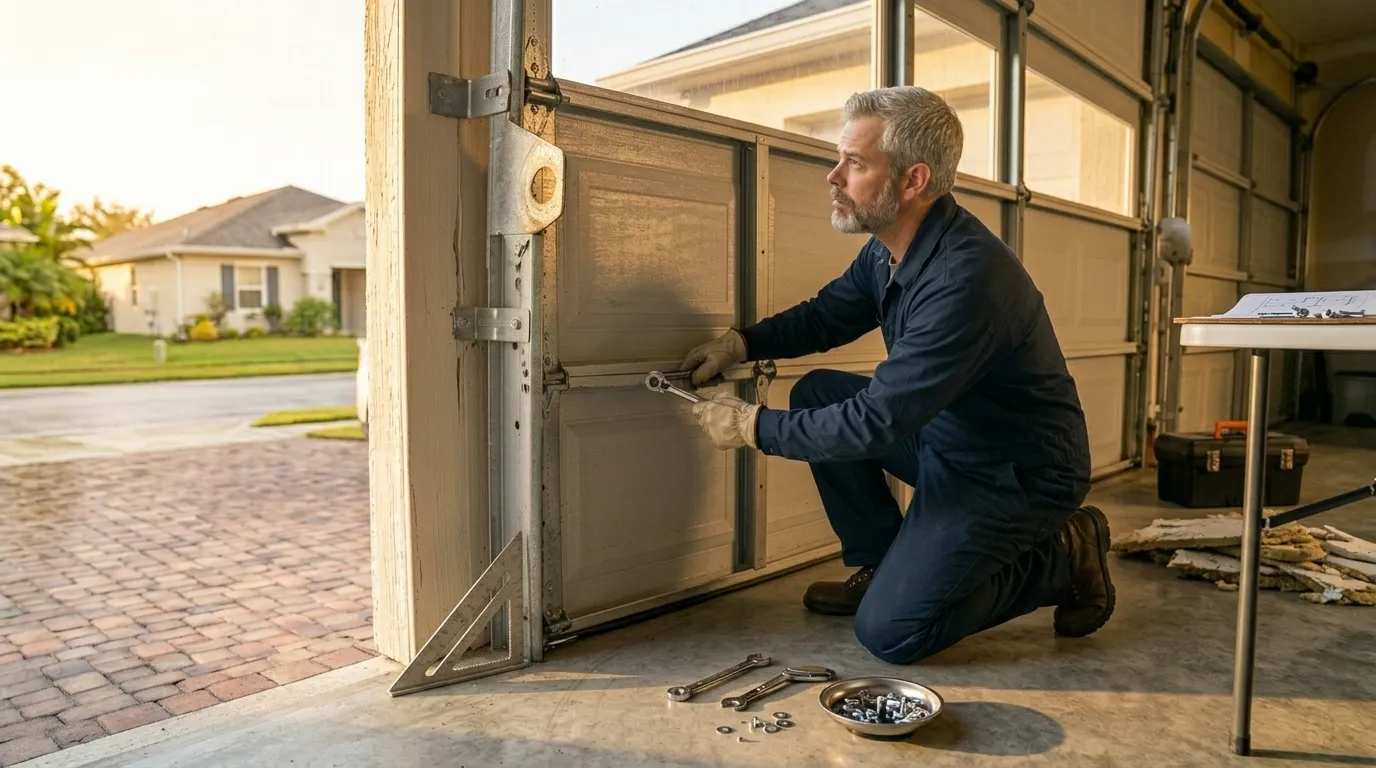 Repaired & tested - Newark garage door service