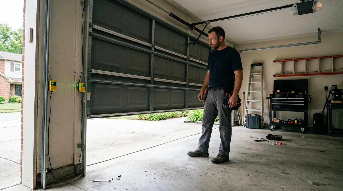 Repaired & tested - Newark garage door service