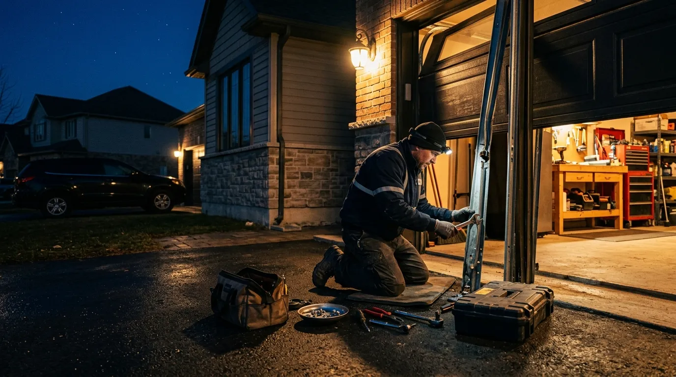 Repaired & tested - Newark garage door service