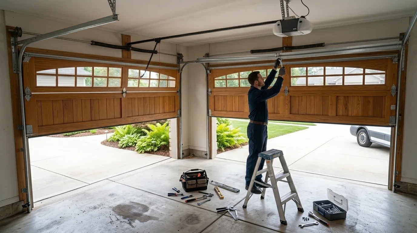 On-site diagnosis - Newark garage door service