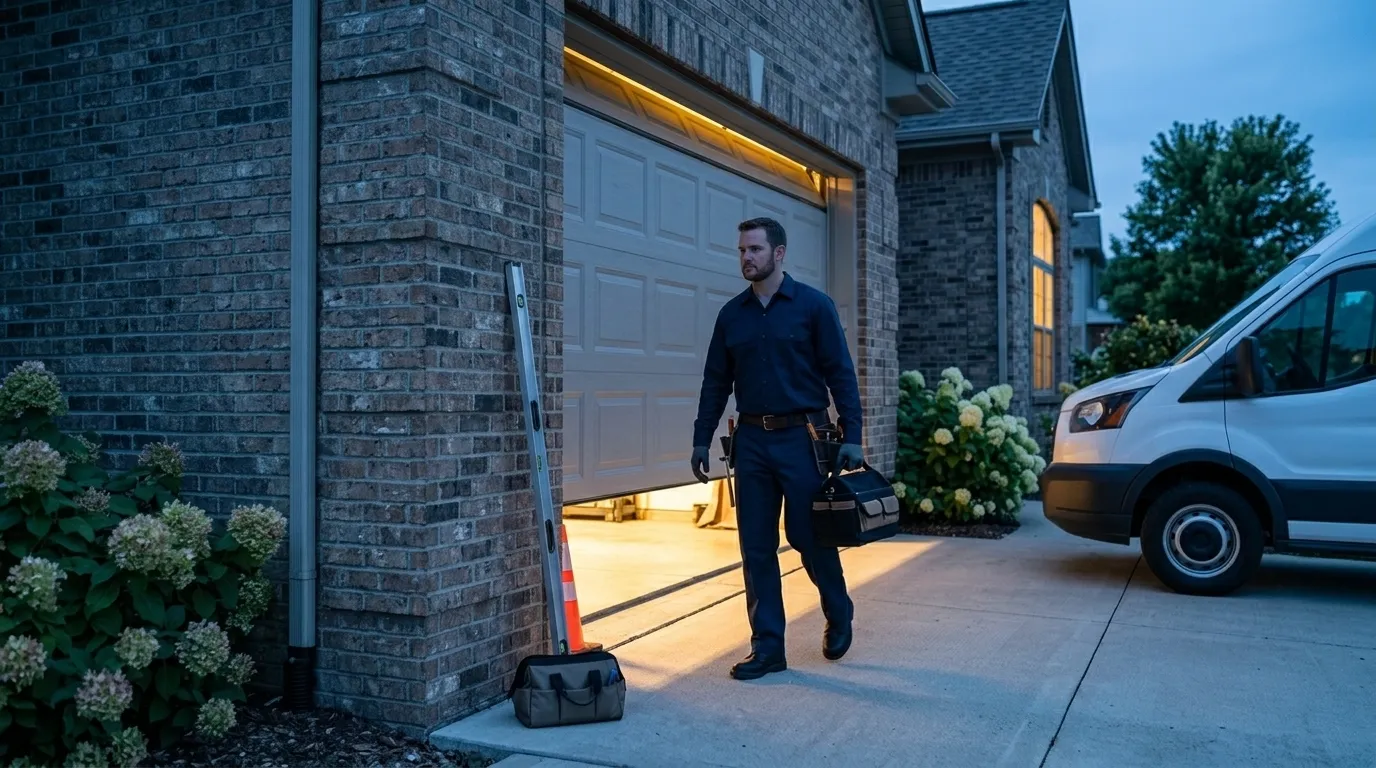 On-site diagnosis - Newark garage door service
