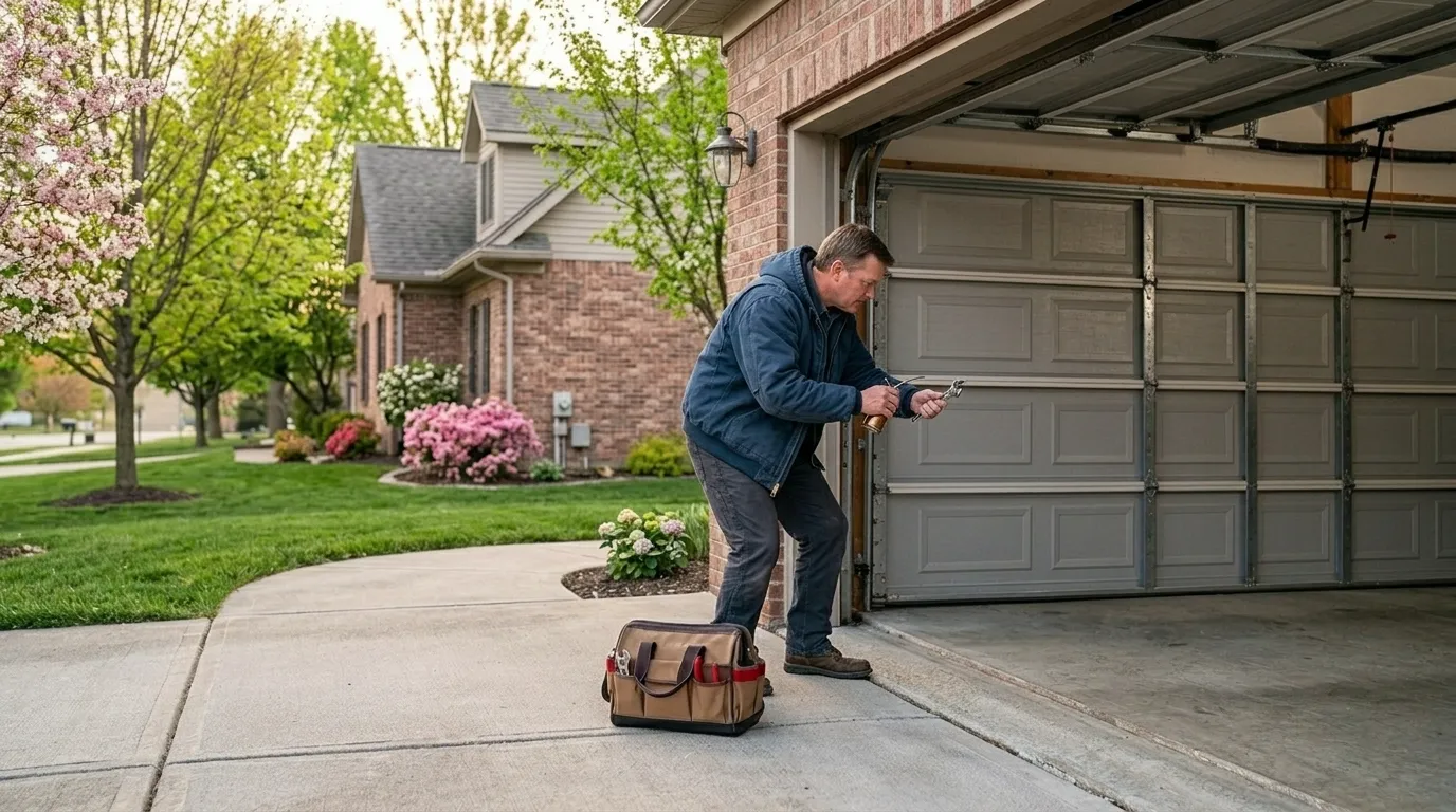 On-site diagnosis - Newark garage door service