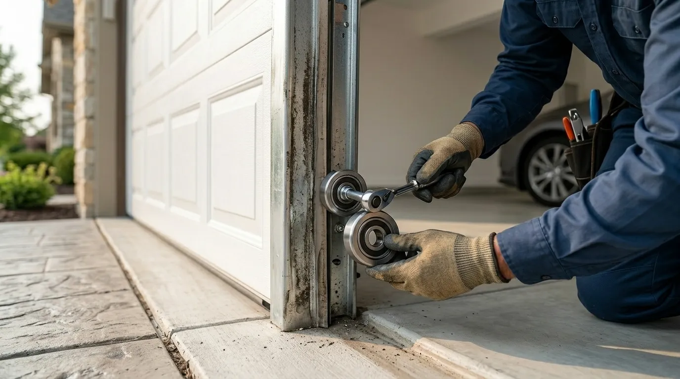 On-site diagnosis - Newark garage door service