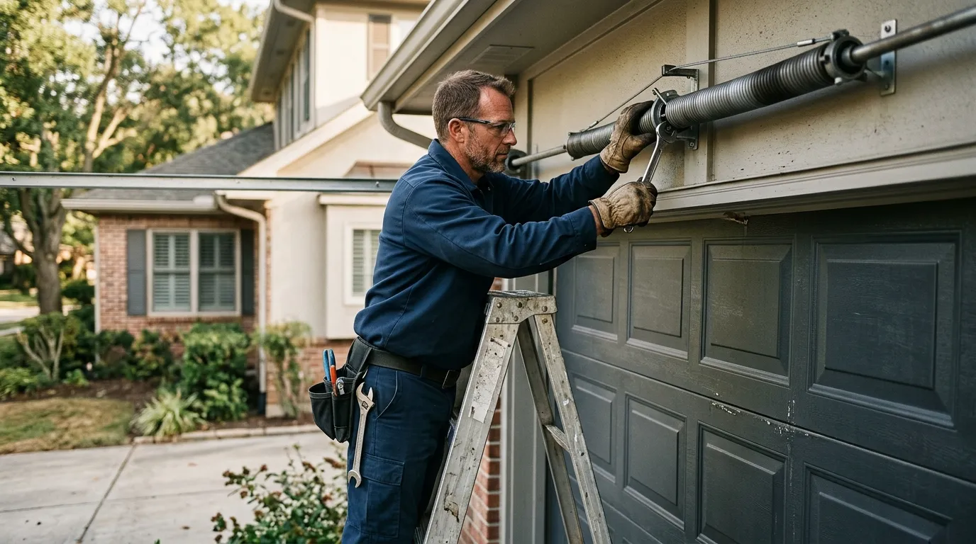 On-site diagnosis - Newark garage door service