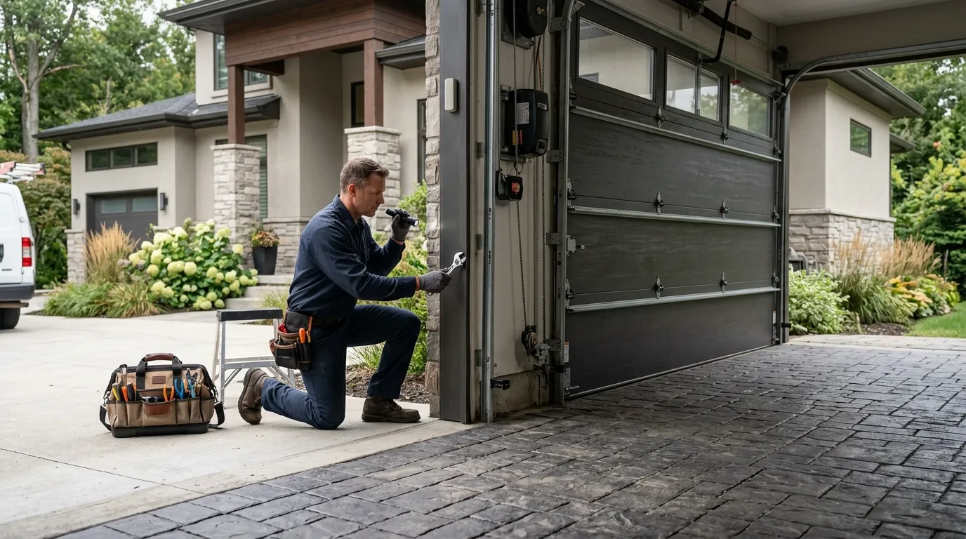 On-site diagnosis - Newark garage door service