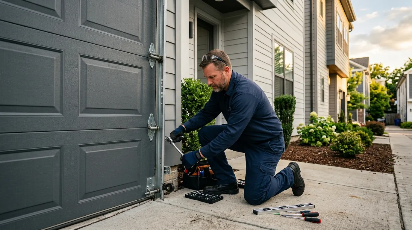 On-site diagnosis - Newark garage door service