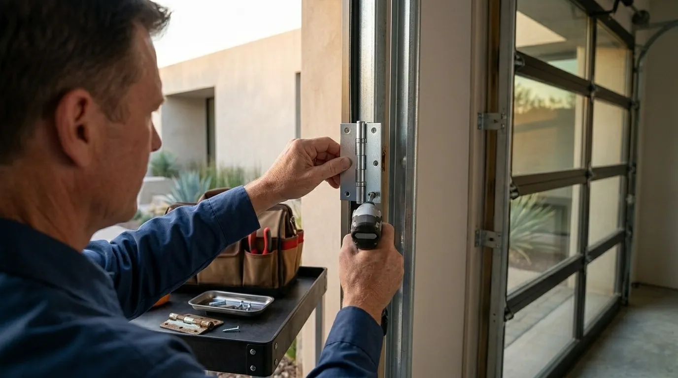 On-site diagnosis - Newark garage door service