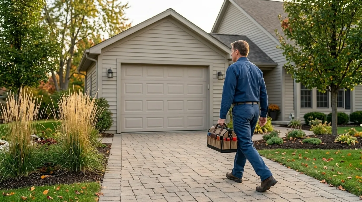 On-site diagnosis - Newark garage door service