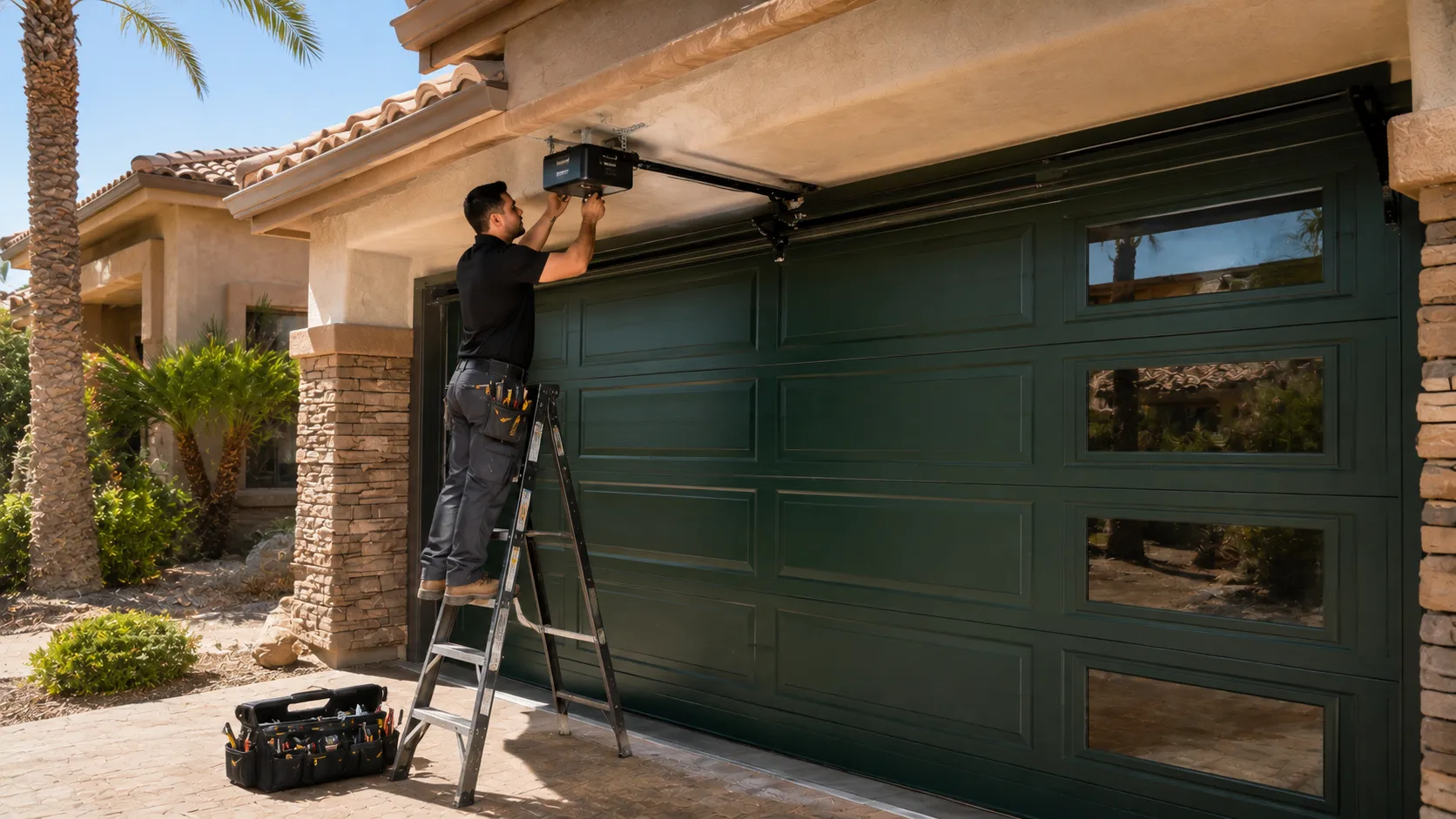 Tell us what’s wrong - Newark garage door service