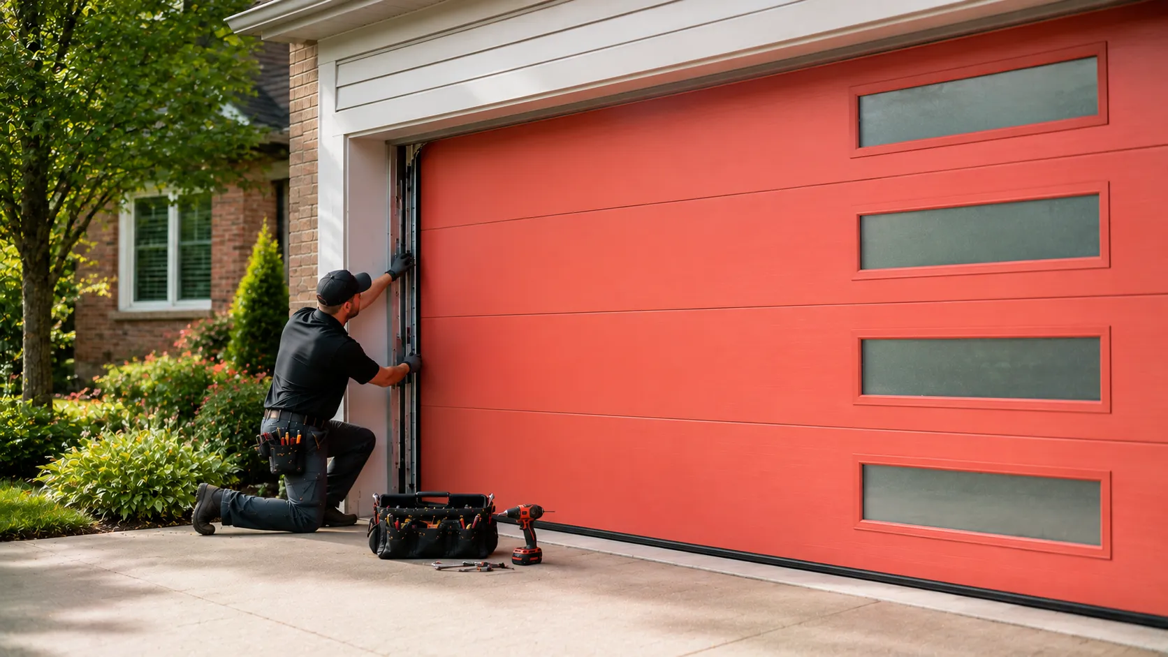 Garage door service in Newark