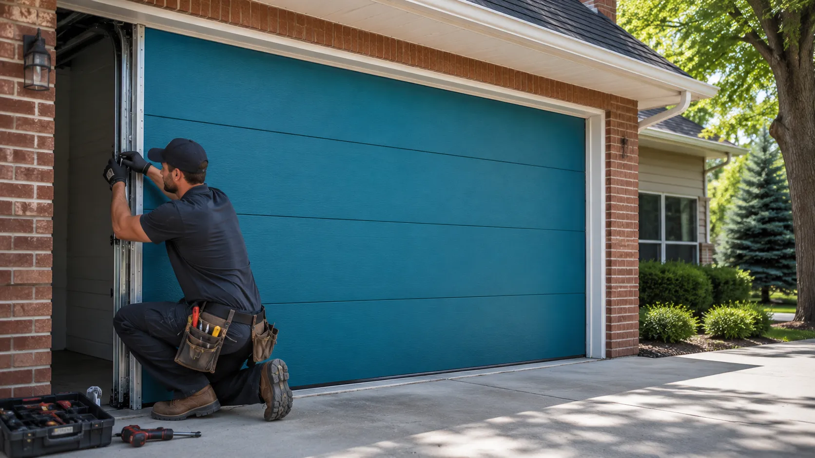 Tell us what’s wrong - Newark garage door service
