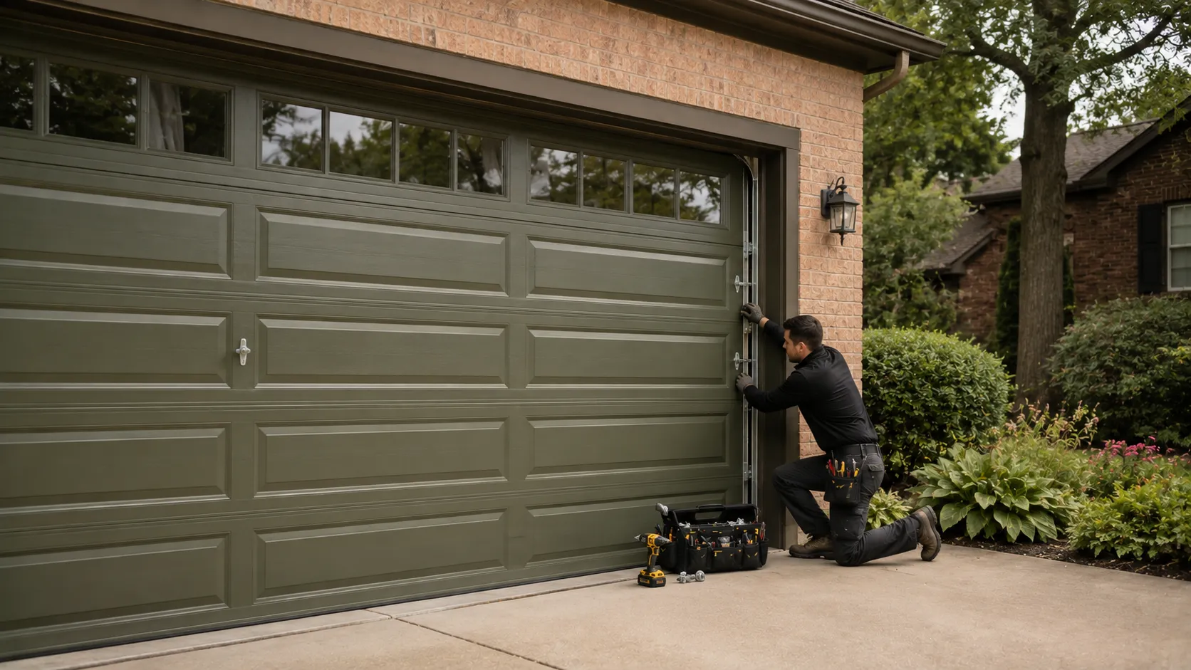 Tell us what’s wrong - Newark garage door service