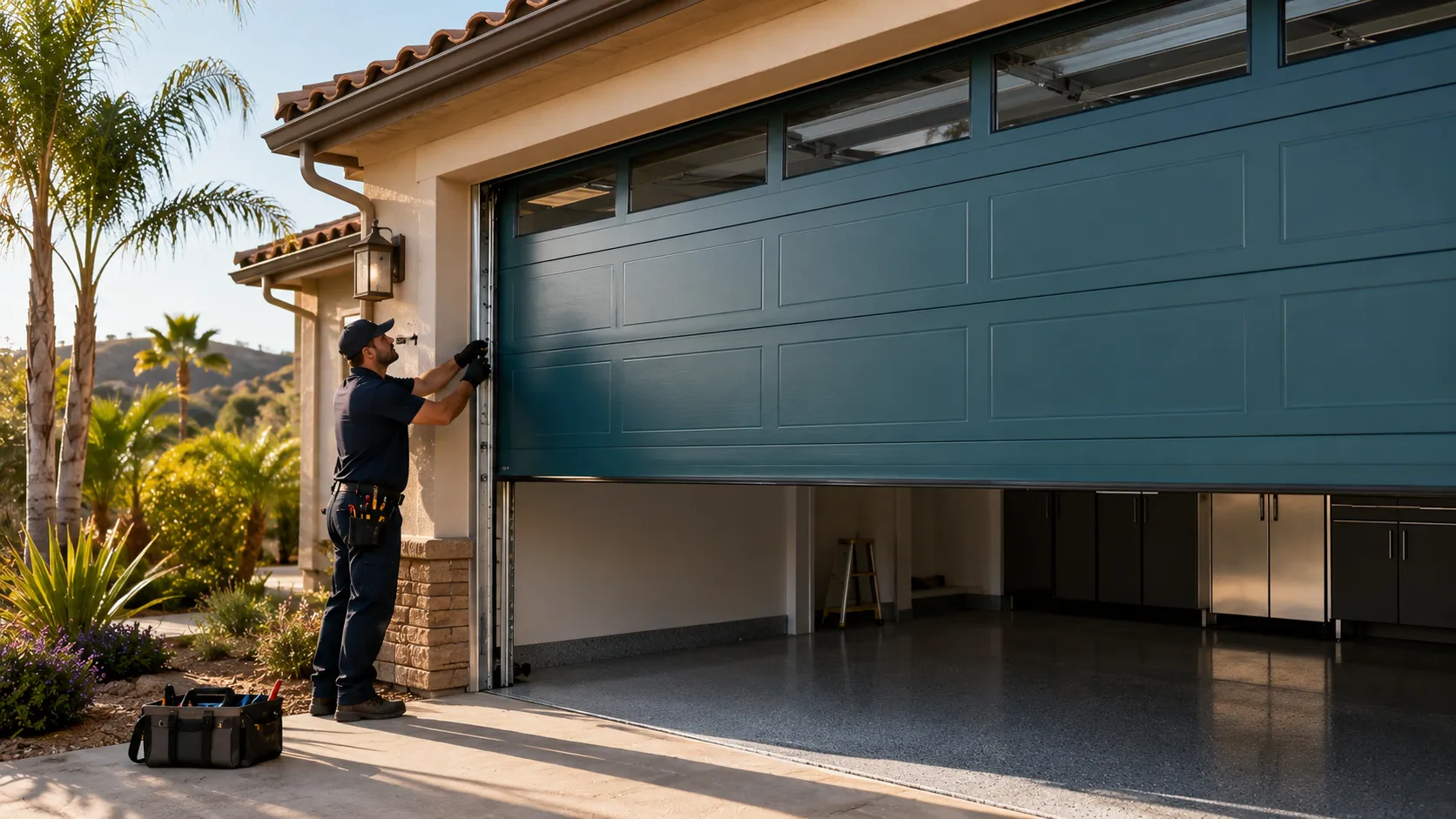 Tell us what’s wrong - Newark garage door service